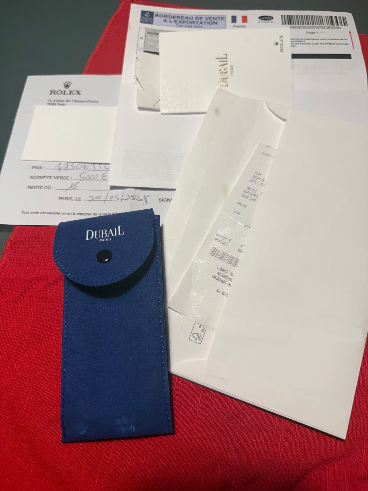 Rolex Datejust 36 126200 White Roman Oyster Domed Full Set 2025 Dubail Mint