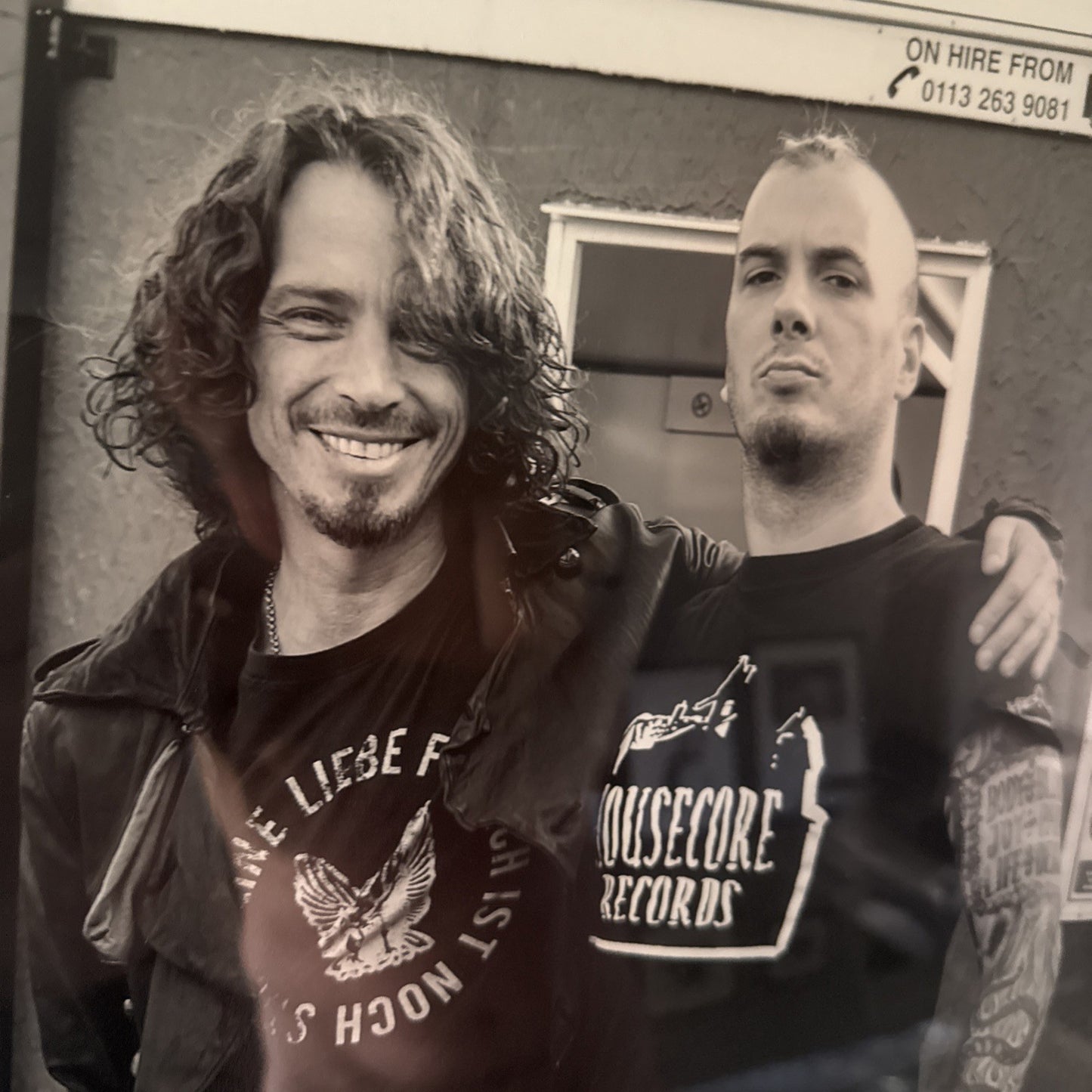 SIGNED Ross Halfin Print 10/50 Pantera Phil Anselmo & Chris Cornell Soundgarden