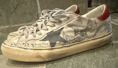 Golden Goose Dreamed By Dr. Woo Leather Sneakers Men EU 43 LE 8777/1000