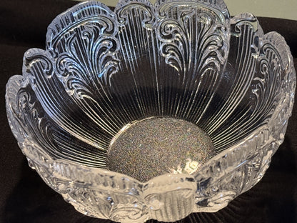 Vintage Rosenthal Classic Rose Monbijou 5" Clear Crystal Glass Bowl Germany