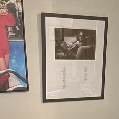 Chris Cornell Handwritten Lyrics Edits RARE Photo Andrew Stuart COA