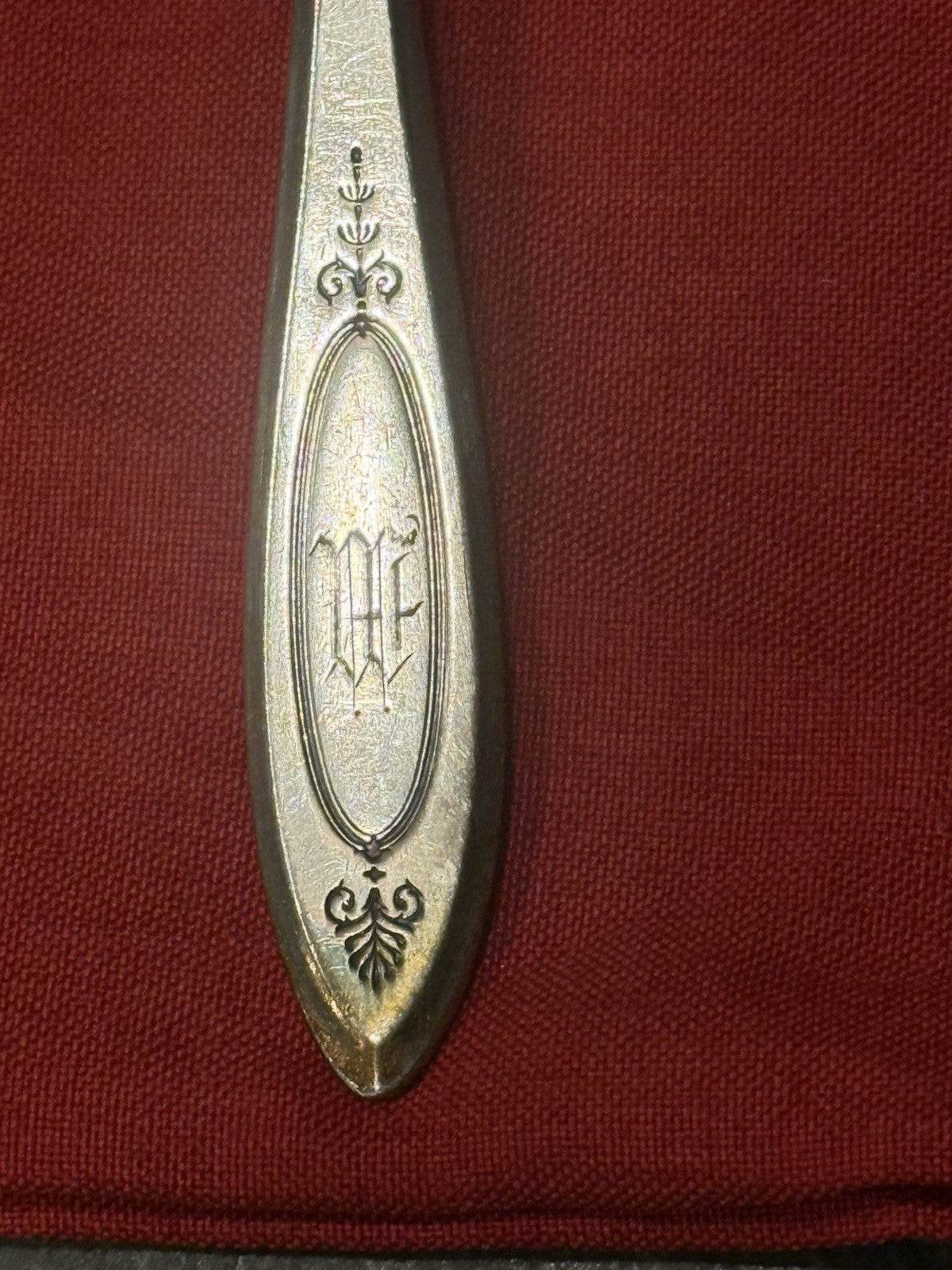 Vintage Oneida Community Plate  Adam Silverplate:  1 Spoon & 1 Fork Circa 1927