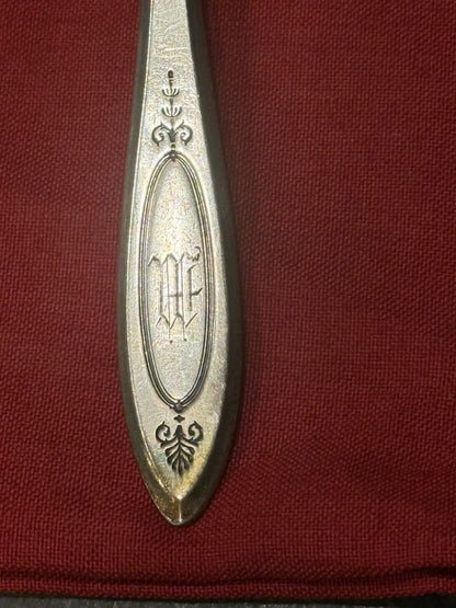 Vintage Oneida Community Plate  Adam Silverplate:  1 Spoon & 1 Fork Circa 1927