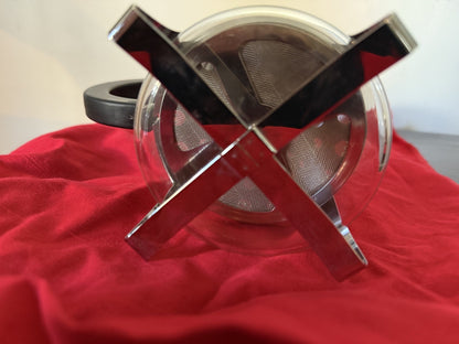 Starbucks Barista 8 Cup French Press Glass  Etched Stainless Steel Coffee Black