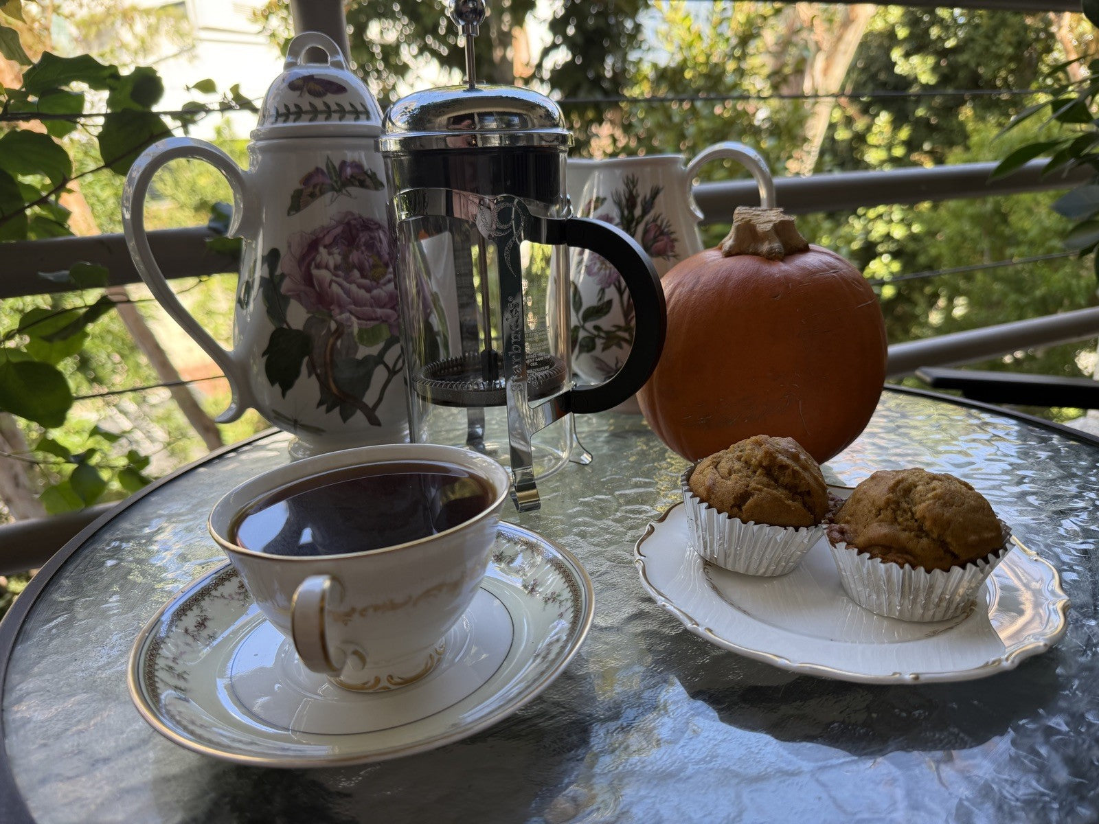 Starbucks Barista 8 Cup French Press Glass  Etched Stainless Steel Coffee Black