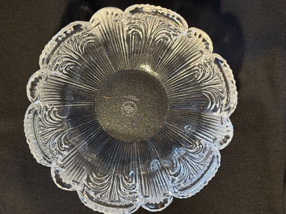 Vintage Rosenthal Classic Rose Monbijou 5" Clear Crystal Glass Bowl Germany