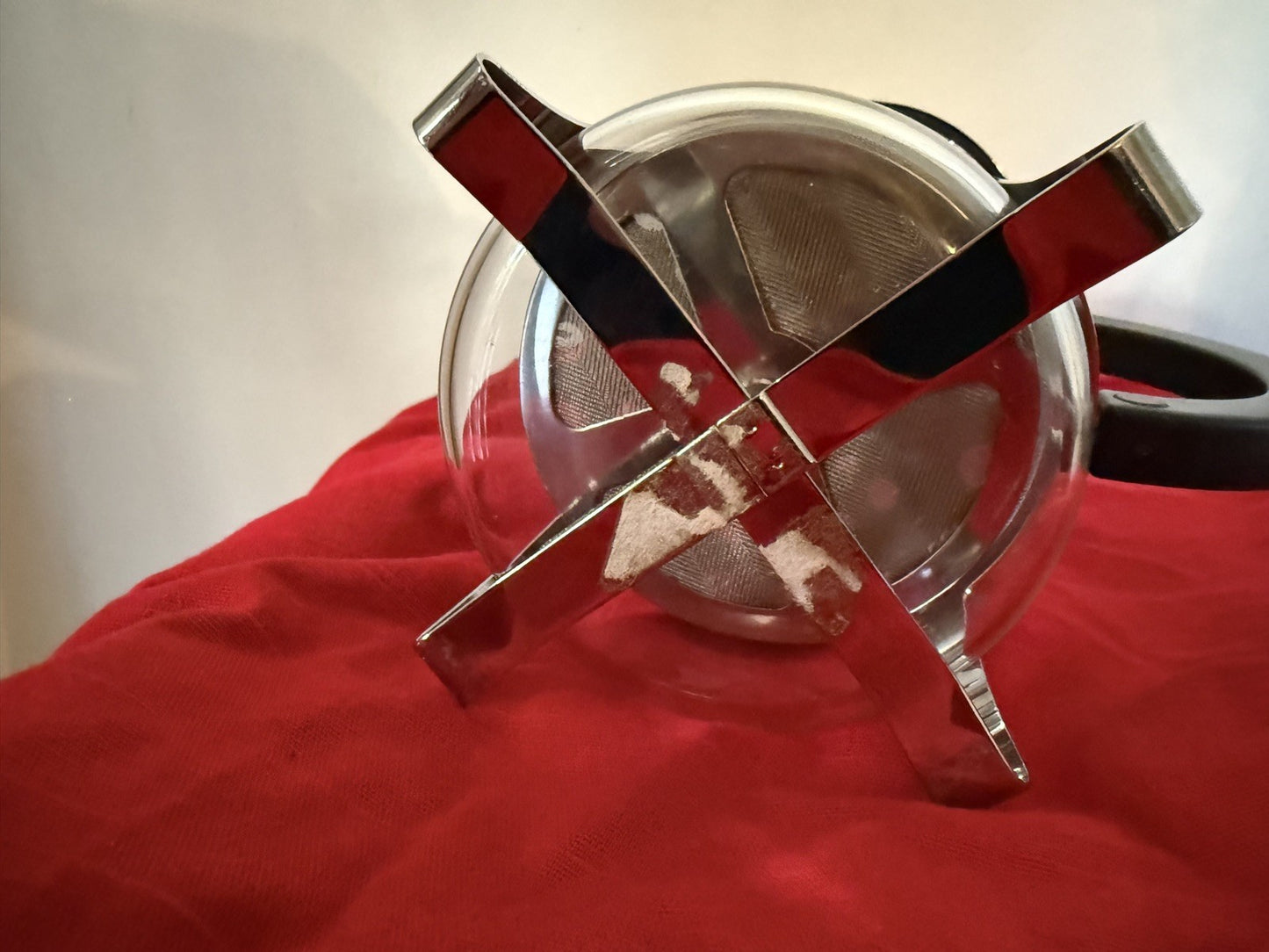 Starbucks Barista 8 Cup French Press Glass  Etched Stainless Steel Coffee Black