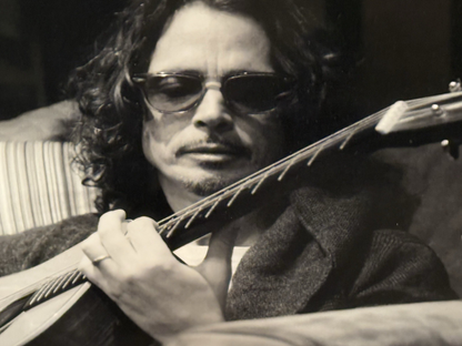 Chris Cornell Handwritten Lyrics Edits RARE Photo Andrew Stuart COA