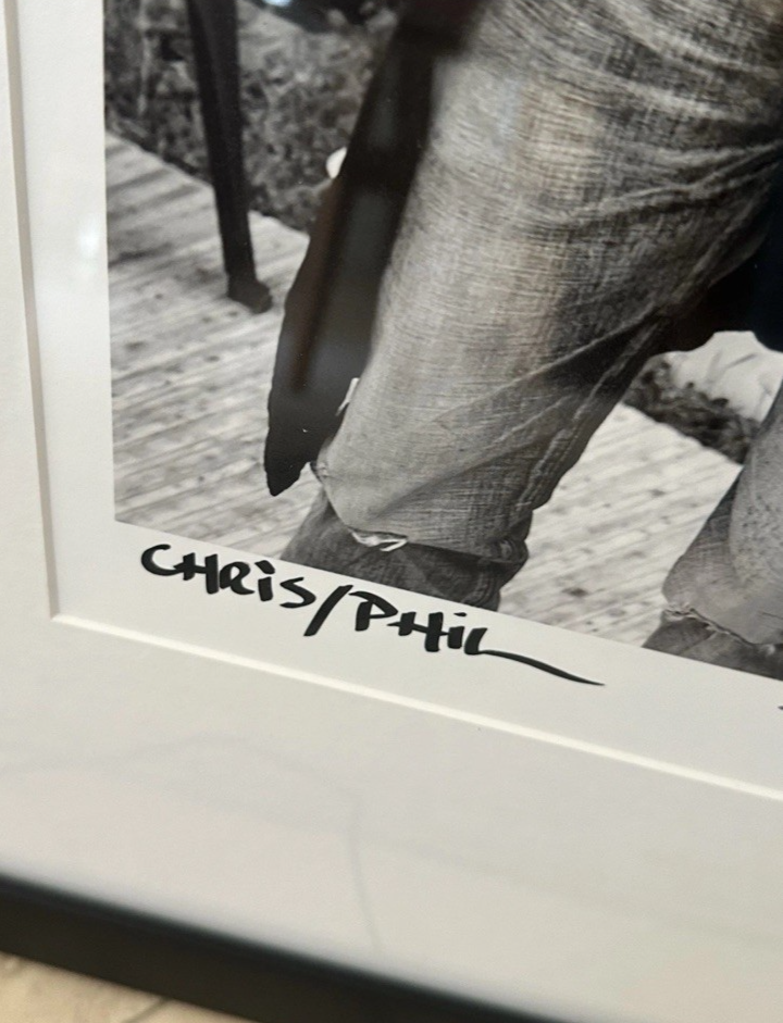 Chris Cornell Phil Anselmo Signed Photo Ross Halfin Framed COA Ltd Ed