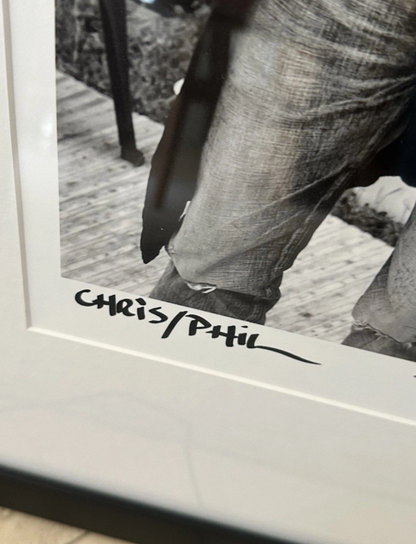 Chris Cornell Phil Anselmo Signed Photo Ross Halfin Framed COA Ltd Ed