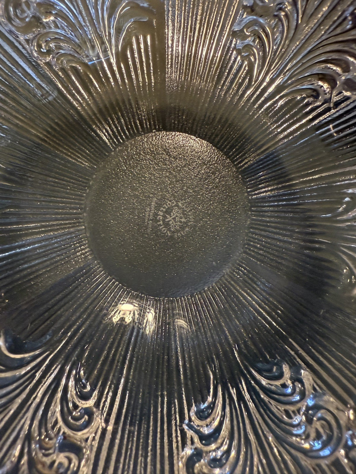 Vintage Rosenthal Classic Rose Monbijou 5" Clear Crystal Glass Bowl Germany