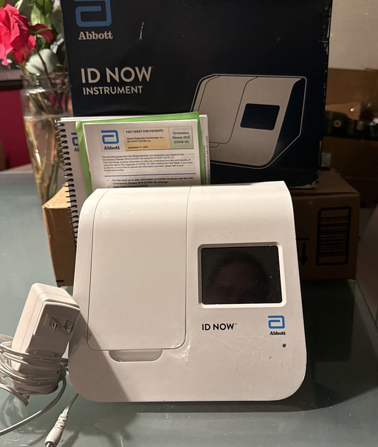 Abbott ID NOW Instrument NAT- 024 | Ref EQ002002A 