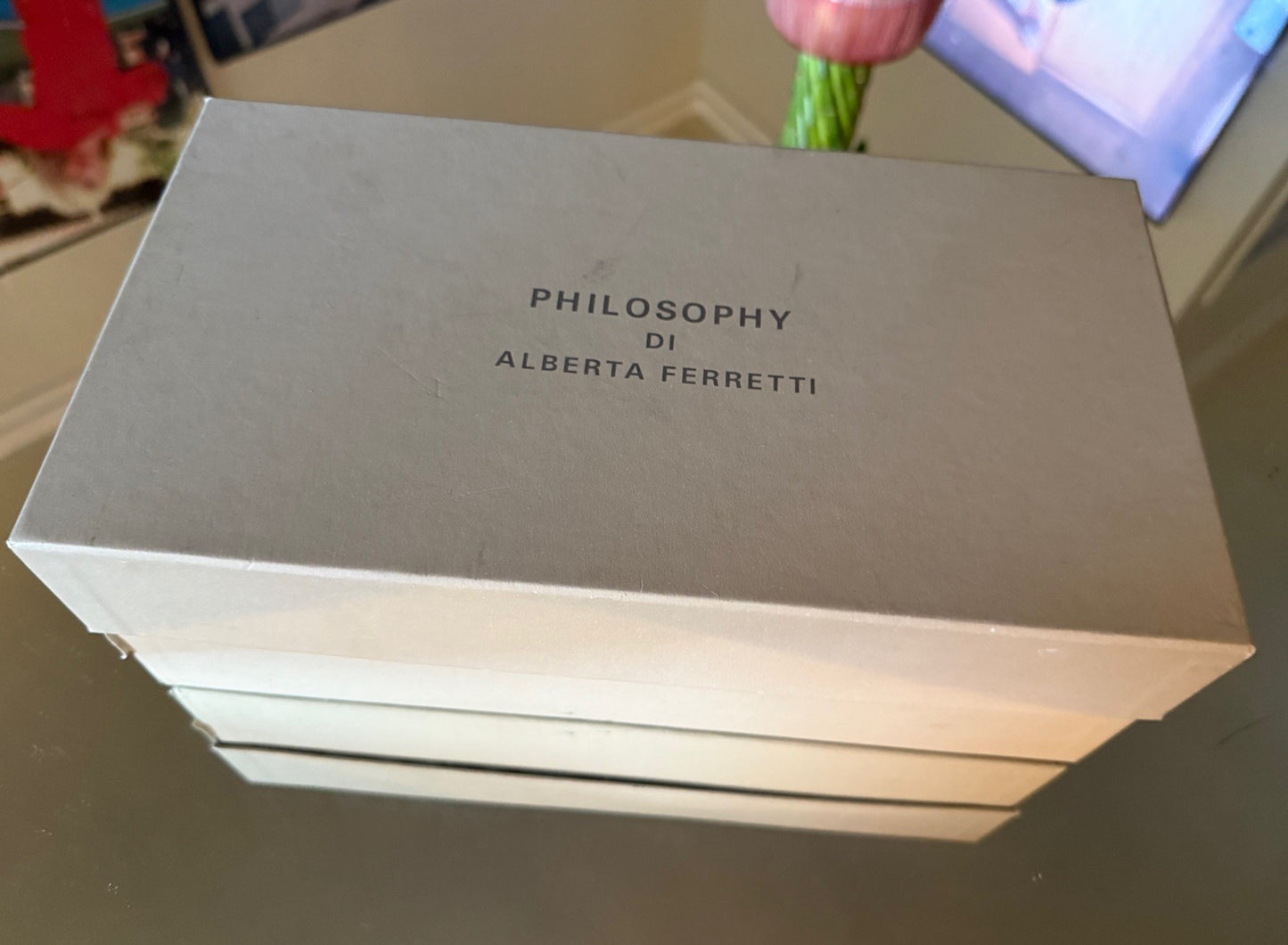 Philosophy Alberta Ferretti sandals | black  beige 38/8 US w/Box